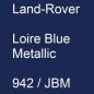 Preview: Land-Rover, Loire Blue Metallic, 942 / JBM.